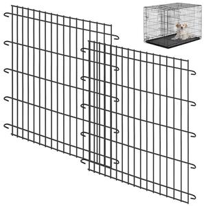 Amazon.com: Tandefio 2 Pack Dog Crate Divider Panel for 42 Inch Crates - Adjustable Metal Pet Kennel Divider for Large, Medium & Small Dogs | Easy Installation & Secure Design (26 x 26.8 Inches) : Pet Supplies