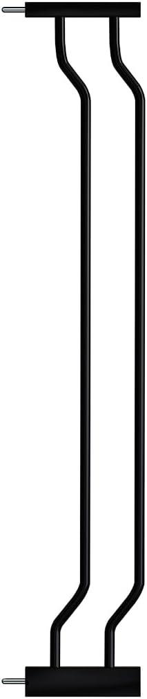 Fairy Baby Safety Gate 4.72 inch Extension for Walk Through Baby Gate Auto Close Child Safety Gates Extension Black