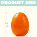 JOYIN 100PCS Easter Eggs, Plastic 2.3" 94PCS Colorful with 6PCS Golden Eggs Bulk Empty Fillable for Easter Hunt Party Favor Basket Stuffers Filler Classroom Prize Supplies Decor