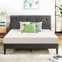 Best Price Mattress Queen Mattress 6 inch Bed-In-A-Box, Green Tea Memory Foam, Cream
