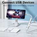 2 x USB C HUB Multiport Adapter, USB 3.0 Hub with PD Charging, USB C Data, USB3.0, 2*USB2.0 Ports, 5-in-1 USB C to USB 3.0 Hub for MacBook Pro, iPhone 15, Dell XPS, iPad Pro, etc