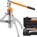 VEVOR Hydraulic Gear Puller, 15 Ton Max Capacity Wheel Bearing Pulling Separator, 2 or 3 Jaws Puller, Vertically and Horizontally, 12" Jaw Hydraulic Puller with Case for Pulling Hubs