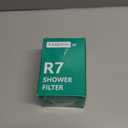 R7 Shower Filter High Put Shower Water Filter for Hard Water 99.99% Remove Chlorine, Heavy Metals, Shower Water Softener, Improve your skin and hair, Bathroom Fixture Hardware Parts, Chrome