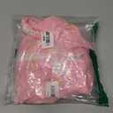 Lukovee Recovery Suit for Dogs, Zipper On Recovery Suit for Female Male Dog, Onesie Abdominal Wounds Cone E-Collar Alternative Prevent Licking Spay Recovery Suit (Medium, A-Pink)