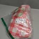 Smiry Round Picnic Tablecloth, Elastic Waterproof Fitted Vinyl Tablecloths for 57"-68" Tables, Flannel Backed Buffalo Plaid Table Cover for Dining, Camping, Outdoor, White and Red