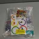 Winlyn 27 Sets Halloween Suncatchers Ornaments Decorations DIY Window Paint Art Suncatchers Halloween Craft Kits Jack-O'-Lantern Bat Ghost Skull Sun Catchers for Kids Classroom Activities Art Project