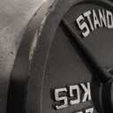 Synergee Standard Metal Weight Plates with 2 Opening for Bodybuilding, Olympic & Power Lifting Workouts. Metal Weight Plates Sold in Singles, Pairs & Sets. from 2.5 to 45 Pounds.