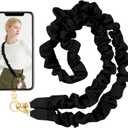 Yiflin Cute Phone Lanyard Crossbody, Scrunchie Cell Phone Strap with Metal Phone Tether Tab, Universal Phone Strap for Women