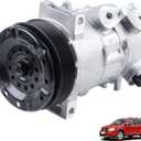 MUCO AC Compressor with A/C Clutch 55111410AD Fits for Dodge Avenger 2008-2014, Journey 2009-2020, Chrysler 200 2011-2014, Sebring 2007-2010, 2.4L