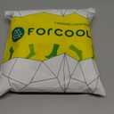 Forcool Diabetic Men's Women's Non Binding Loose Top Wide Diabetic Socks Large Ankle Low Cut Cotton Edema Diabetes Socks with Seamless Toe, 6 Pairs White Large