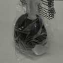 iDesign Una Plastic Toilet Bowl Brush and Plunger Combo Set for Bathroom Cleaning and Storage