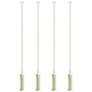WA50R5400AW WA400PJHDWR WA50R5200AW WA50R5400AV WA45T3200AW Washer Suspension Rods for Sam-sung Washer Replace DC97-16350C DC97-16350E DC97-16350U DC97-05280W DC97-16350S by TOMOON