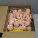 Tasdurian 16 Pcs Funny Baby Shower Chancla Game Activities Baby Shower Games How to Throw The Chancla at Their Bad Ass Doll Babies Showers Game Gender Reveal for Adults, 7.7 x 4.9 Inch