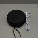 Ultrathin Upgraded Food Grade Silicone Travel Foldable Electric Kettle Boil Dry Protection Portable with Dual Voltage and Separable Power Cord,555ML 110-220V US Plug (Blue)