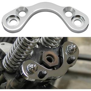 PSLER Springer Front End Riser Handlebar Tree Adapter Converter 3.5 Inches Wide Riser for Bobber Chopper (Chrome)