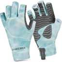 2 Pack CybGene Fishing Gloves UV Protection Gloves Sun Protection Gloves UPF50+ Men Women for Outdoor, Kayaking, Rowing
