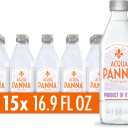 Acqua Panna Natural Spring Water, 16.9 Fl Oz (Pack of 15) Plastic Water Bottles, Best Before 09/2026 