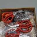 32 PCS Seafood Tools Include Crab Crackers, Seafood Scissors,Oyster Knife, Shrimp Deveiner Tool,Lobster Sheller, Crab Hammer,and Shellfish Forks,Sauce Cups and Nutcracker Set