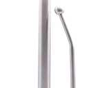 Paper Towel Holder, Stainless Steel, Marble Base, countertop with Adjustable Tension arm (Grey Starlight)