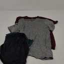 Real Essentials 5 Pack: Men’s Short Sleeve Dry Fit Active Crew Neck T Shirt - Athletic Running Gym Workout Tee Tops, XL