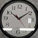 Bernhard Products Black Wall Clock Silent Non Ticking 10 Inch Quality Quartz Battery Operated Round Easy to Read Home/Office/Kitchen/Classroom/School Clock Sweep Movement