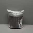 MAIHER Full Blackout Back Tab Curtains Pinch Pleat Drapes 96 Inches Long for Living Room, Linen Blended Thermal Insulated Grey Pleated Drapes with Hooks for Bedroom, 40" W x 96" L, 2 Panels