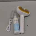 Pet Steam Brush for Dog & Cat  3-in-1 Spray Hair Removal Comb for Shedding & Grooming, Softens Fur & Reduces Static  Water Brush for Long & Short Coats, Bath-Hating Pets, Includes 2*Shampoo