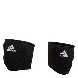 adidas Unisex-Adult Sleek 5 Inch Knee Pad, Black/White, Small