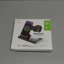 3 in 1 Foldable Charging Station for Apple Products,Wireless Charger for iPhone 17 16 15 14 13 12 Pro Max,Travel Dock Adapter&Light for iWatch Series 11 10 9 Ultra 3/2 SE 3/2,for AirPods 4 3 2 Pro 3/2 (White)