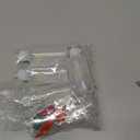 20ml Clear Small Glass Vials with Screw Caps, Small Vials for Essential Oil, Leak-Proof Sample Vials with Lids 5 pcs