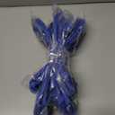 5 x Small Pencil Case Pouch for Girls and Boys Kids, Large Capacity Canvas Pen Bag School Supplies, Portable Pencil Case, Simple Zipper Stationery Bag for Women Men Adults (Light Blue