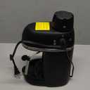 Steam Espresso Machine with Milk Frother, 1-4 Cup Mini Expresso Coffee Maker for Home, Latte Cappuccino Machine Includes Carafe, Black