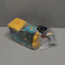 Toddler Take Apart Toy Set with Electric Drill, DIY Electric Toy Trains Disassembly, STEM Building Learning Toys, Xmas Gifts for 3-8 Year Old Boys & Girls (Yellow)