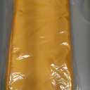 10 x 7 Feet Yellow B Backdrop Curtain for Partie, Background Curtains for Photoshoot, Birthday, Wedding, Halloween, Thanksgiving, Christmas, New Year Party Decorations 5Ft x 7Ft, 2 Panels