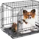 Midwest 22-Inch Double Door iCrate, for Extra-Small Breeds, Up to 15 lbs