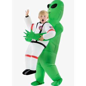 Morph Inflatable Alien Abduction Costume for Kids - Perfect for Halloween & Parties