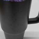 STANLEY Quencher H2.0 Tumbler with Handle and Straw 30 oz | Flowstate 3-Position Lid | Cup Holder Compatible for Travel | Insulated Stainless Steel Cup | BPA-Free | Black Chroma