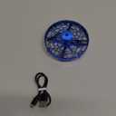 Flying Toy Drone for Kids360 Hands Free Motion Sensors Mini Drone with Cool LED Lights,Easy Indoor Small UFO Toy Flying Ball Drone for Kids -Blue