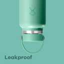 Hydro Flask Water Bottle - Insulated Stainless Steel - Wide Mouth Flex Lid, Non Spill, Leakproof and Refillable in 20 Oz Harbor Blue
