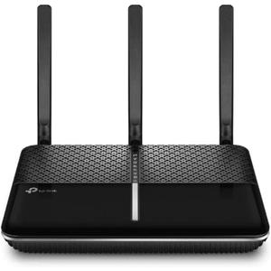 TP-Link Archer VR2100 AC2100 Mbps Wireless Dual-Band Fibre Supported VDSL/ADSL Modem Router, 4 Gigabit LAN Ports + 1 USB 3.0 Port, MU-MIMO, Super VDSL, Easy Installation with Tether App