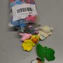 20pcs Different Cartoon Animal Finger Puppets Soft Velvet Dolls Props Toys Easter Basket Stuffers
