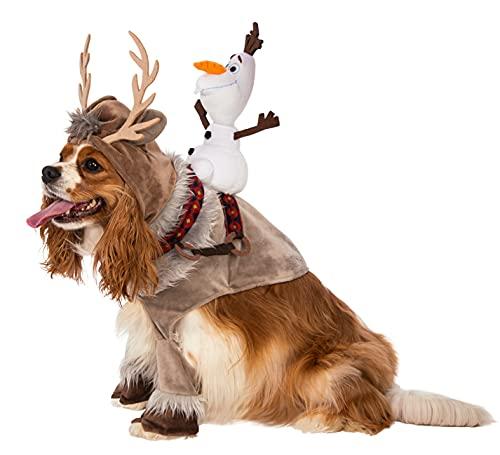 Disney Frozen: Sven Pet Costume for for Dogs or Cats by Rubies, Large