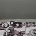 3Pcs Trendy Black White Canvas Wall Art Lucky 8 Ball Wall Decor Pictures Disco Ball Poster Prints Record Painting Artwork for Dormitory Bedroom Living room Preppy Decoration 12x16in No frame (16L"x12W")