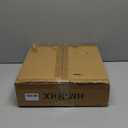 Round Side Table,Glass C Table,Couch End Table, Tempered Glass Snack Table with Metal Frame, Sofa Couch Bedside Table,TV Tray Table for Small Space(Black) (Single)