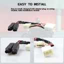 Turn Signals Lights Equalizer Blinker Load Resistors Flasher Relay Fix Motorcycle Hyper Flashing Compatible with Harley Sportster Fat Bob Dyna Low Rider S Softail