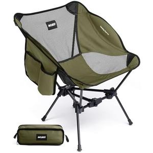 Mojest Portable Camping Chair – Compact Lightweight Folding Chair for Adults, Supports 330 lbs – Ideal for Backpacking Hiking, Fishing, Beach, Picnic & Lawn (Dark Green) Mojest Portable Camping Chair – Compact Lightweight Folding Chair for Adults, Supports 330 lbs – Ideal for Backpacking Hiking, Fishing, Beach, Picnic & Lawn (Dark Green)