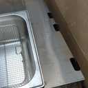 Commercial Deep Fryer with Basket, 3400W 12.7QT/12L, Detachable Large Capacity Stainless Steel Countertop Electric Oil Fryer with Temperature Control for Restaurant or Home Use