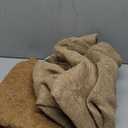 2 Pcs Burlap Plant Pot Cover Winter Plant Frost Freeze Protection with Coir Mat Drawstring and Zipper 27.6" x 25.6" Outdoor Flower Pot Shrub Protection Bag for Outdoor Potted Warm Fruit Tree