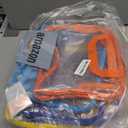 9 Packs Toy Storage Bags with Labels, 11.8x8.7x3.9In Large PVC Reusable Clear Board Game Storage with Zipper, Travel Waterproof Organizer Bags for Building Blocks, Puzzle, Books, Stationery