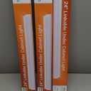 ALUSSO LIGHTING 24 Inch LED Under Cabinet Lighting Hardwired, 5CCT Color Selectable 2700K-5000K Dimmable 15W 1200LM High Brightness, CRI 90 Strip Linkable Under Counter Lights for Kitchen, 1 Pack